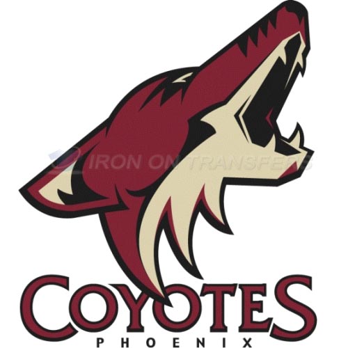 Phoenix Coyotes Iron-on Stickers (Heat Transfers)NO.296